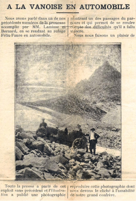 A la Vanoise en automobile